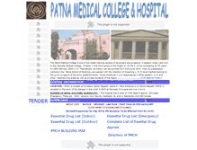 Tablet Screenshot of pmch.in